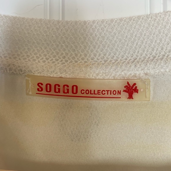 Soggo Collection artsy midi shift dress size S - Picture 4 of 8